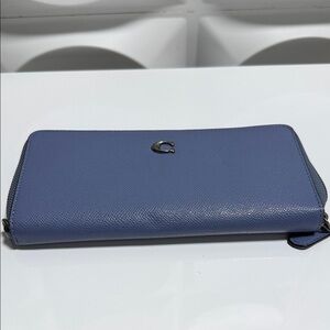 Coach  Zip-Around Leather Wallet